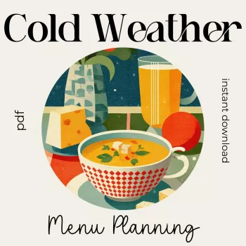 Cozy Winter Menu Planning: 7-Day Template + Prep Tips