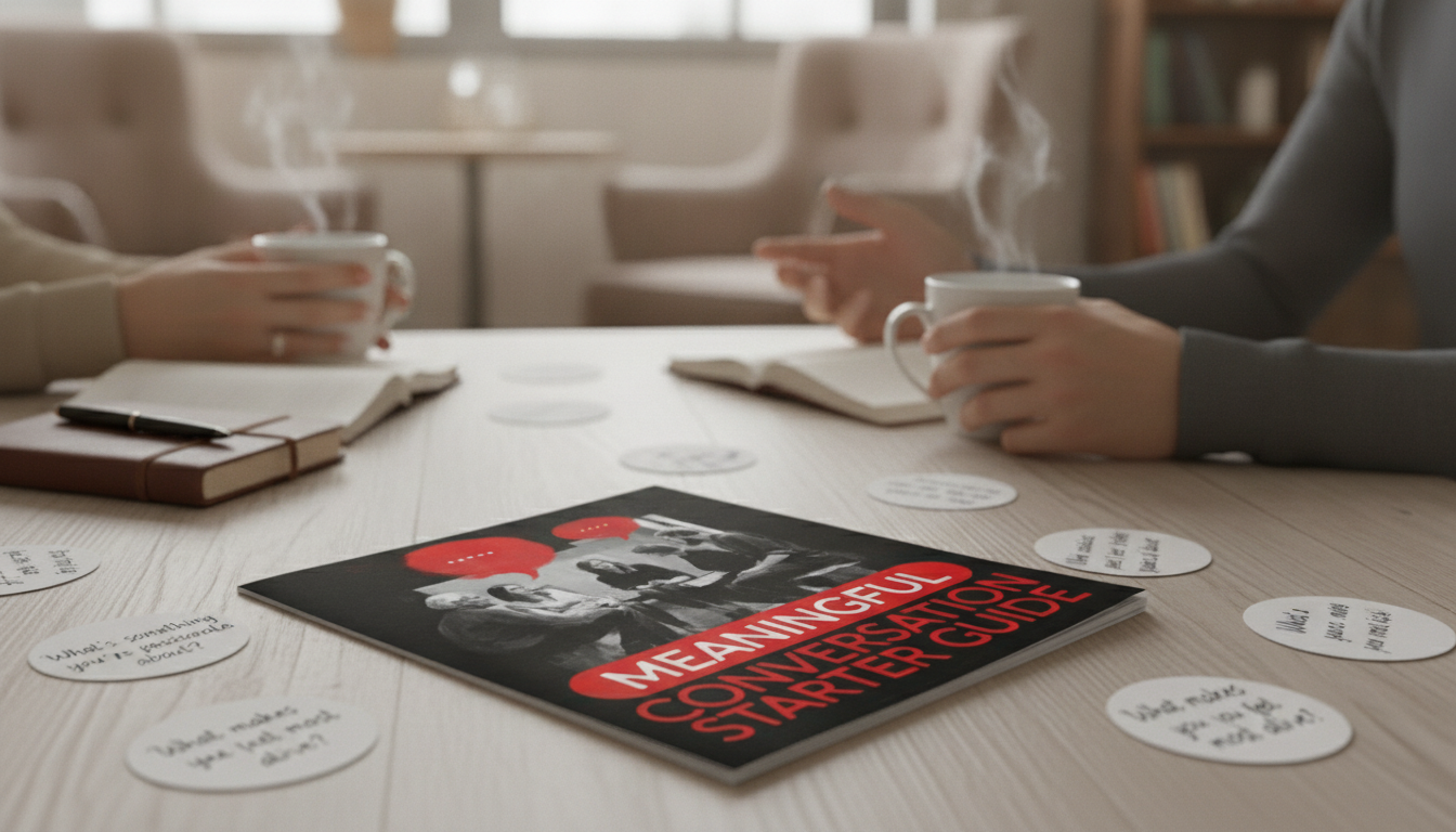 Deep Conversation Starters for Dates, Friends & Networking