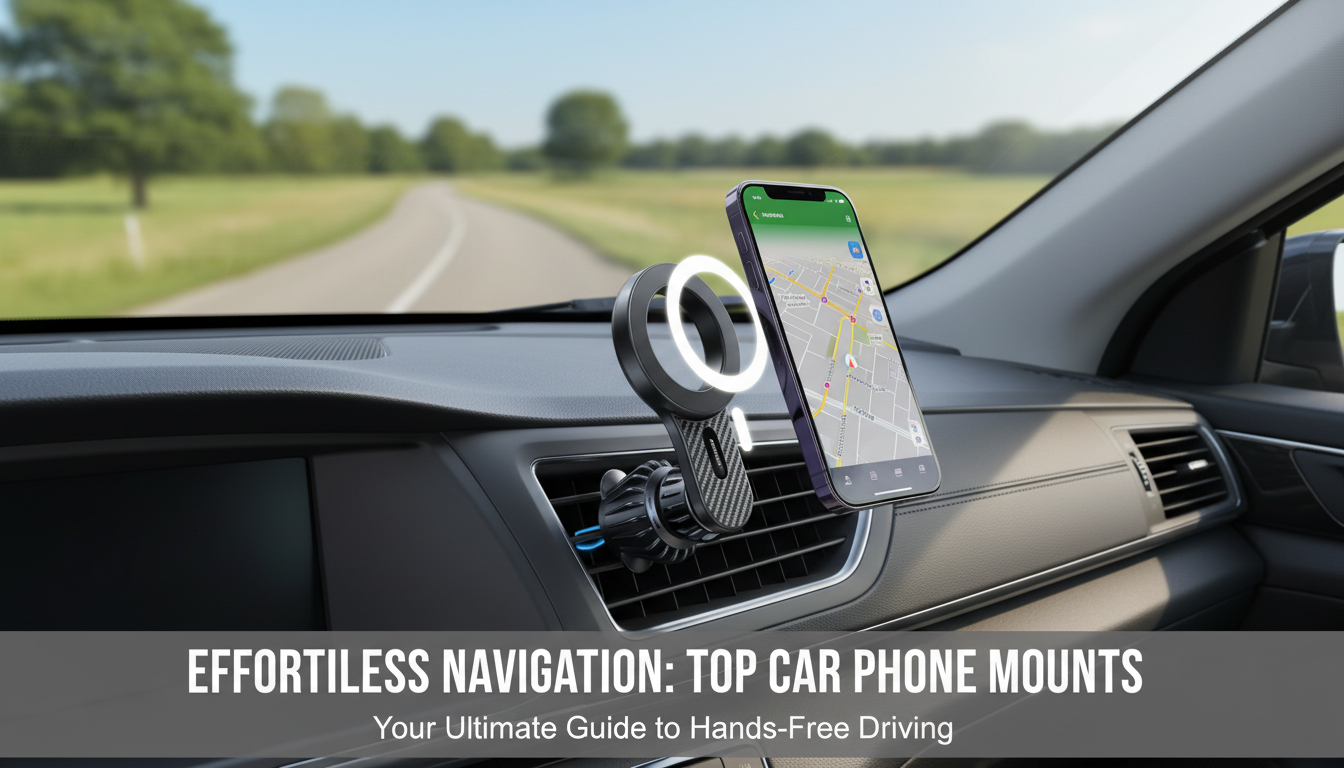 Magnetic Car Phone Holder Mount: How to Choose & Install