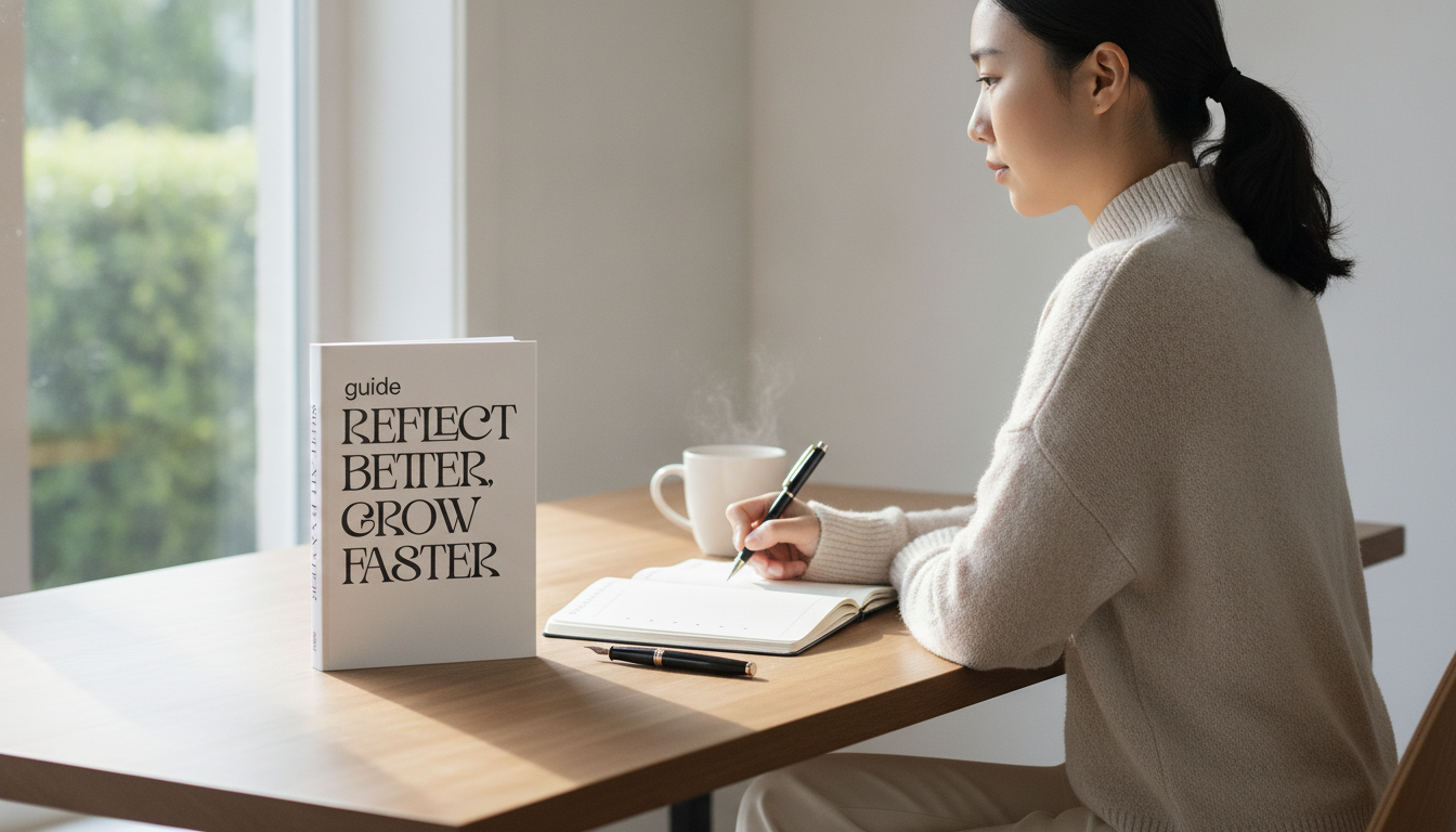 Reflect Better, Grow Faster: Printable Weekly Review Guide