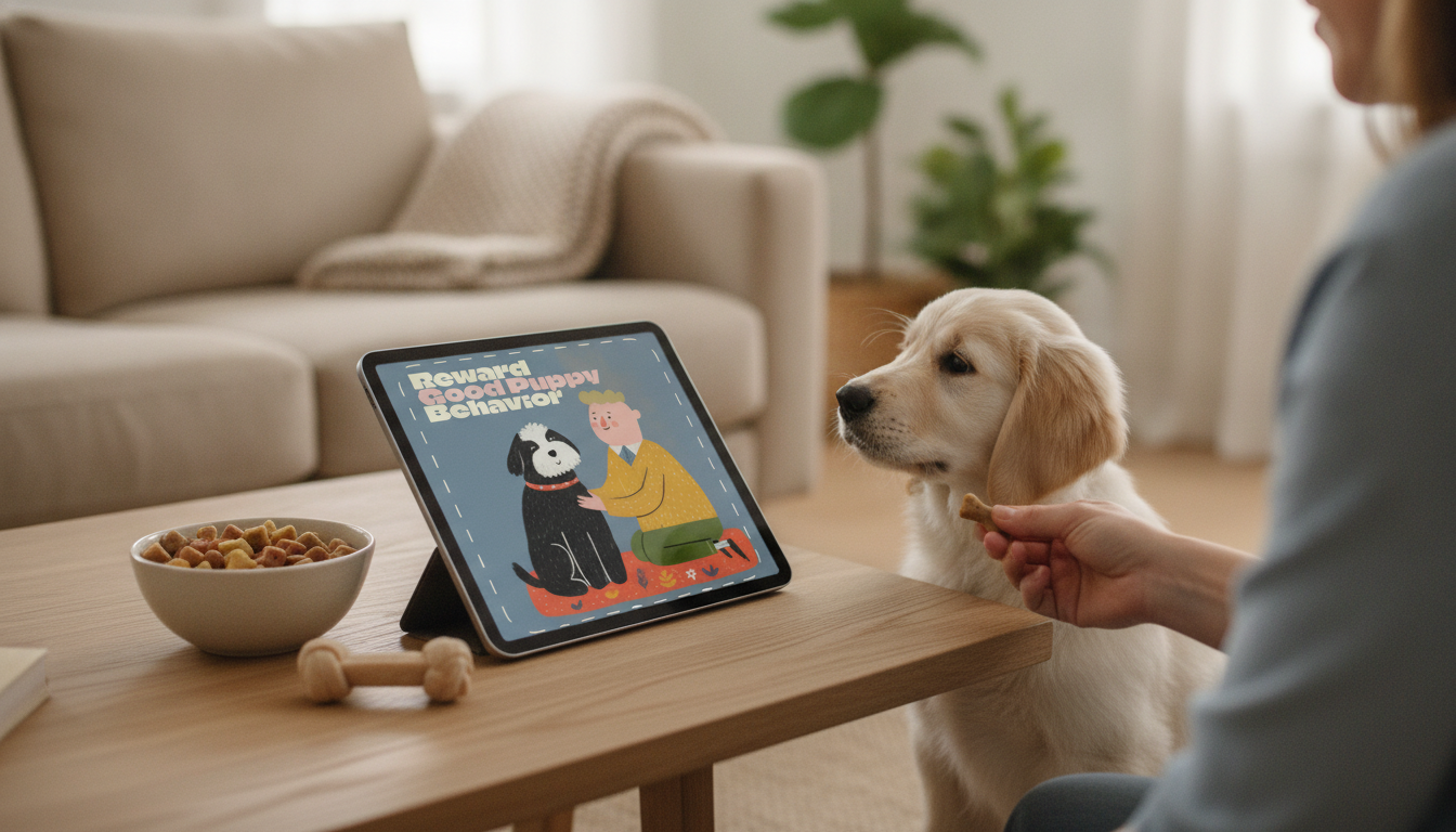 Reward-Based Puppy Training: Treats, Praise & Timing