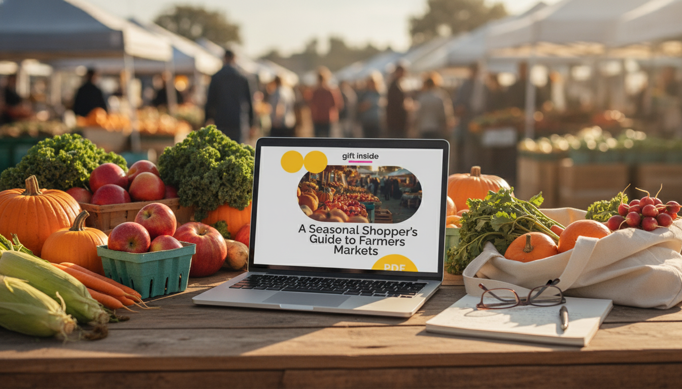 Seasonal Farmers Market Shopping: What to Buy & Store