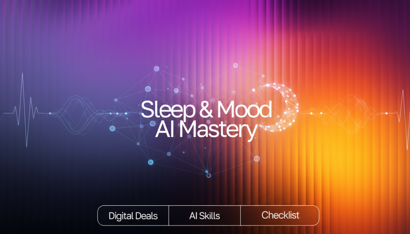 Sleep & Mood AI Checklist: 10-Min Daily Tracker