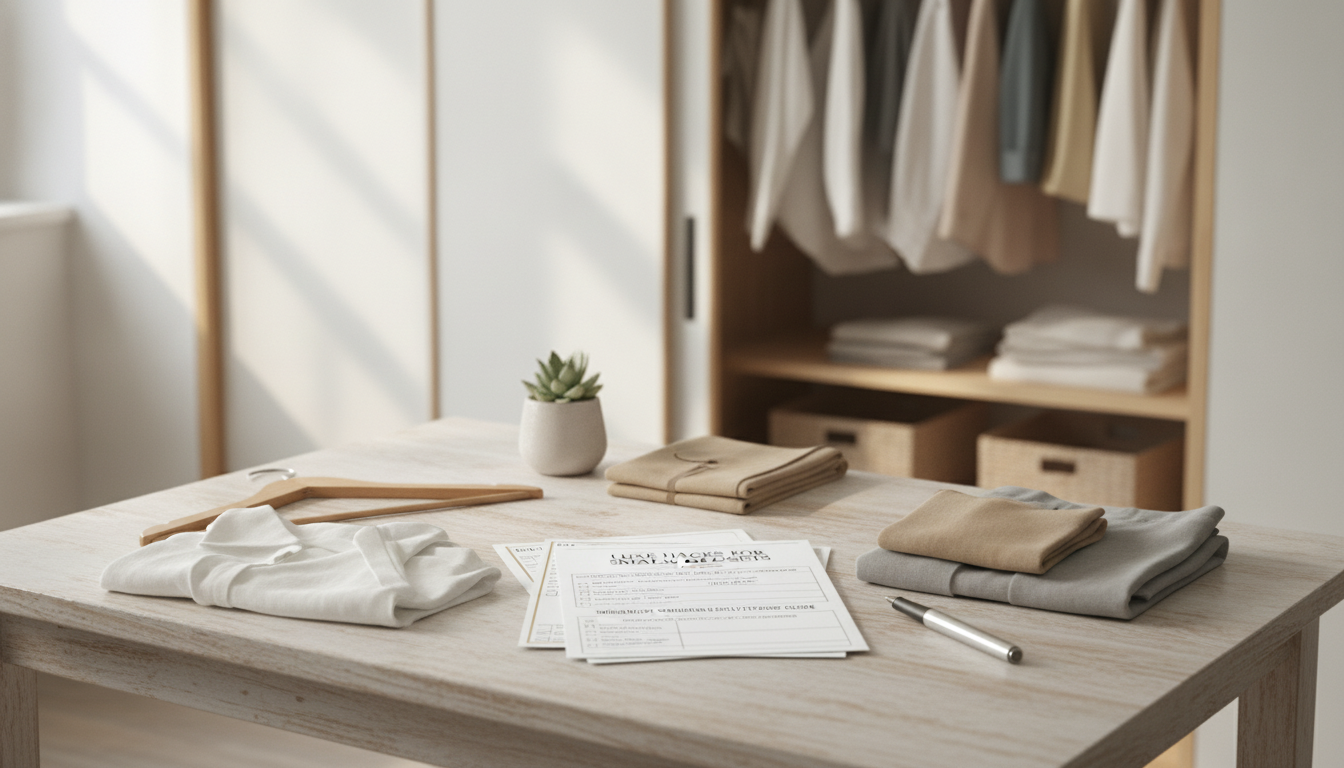 Small Closet Luxe Reset: Minimalist Checklist & Layout Fixes