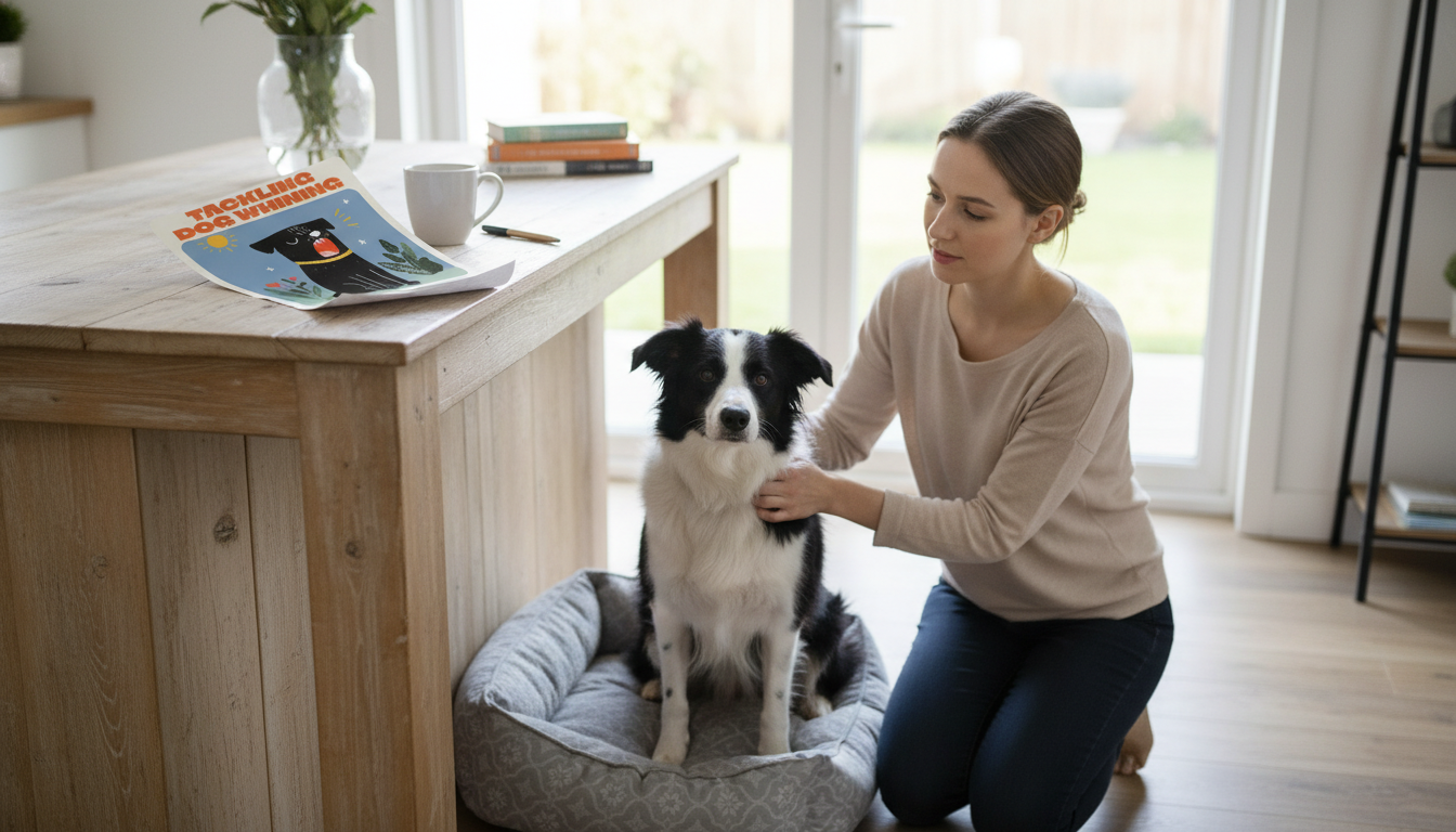 Stop Dog Whining: Vet Check, Triggers, and Training Plan