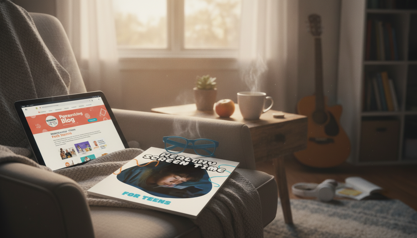 Teen Screen Time: Healthy Boundaries Without Battles