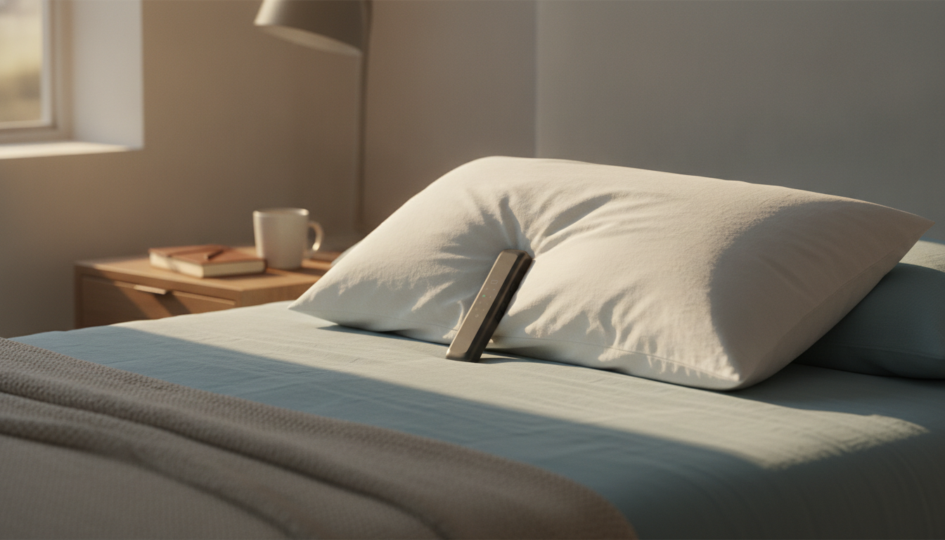 Under-Pillow Bluetooth Bone Conduction Speaker w/ Timer