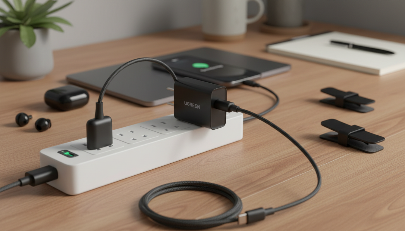 18W Quick Charge 3.0 USB Wall Charger: Fast, Compact