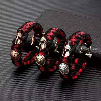 Viking Spartan Paracord Bracelet: Tough EDC Bangle